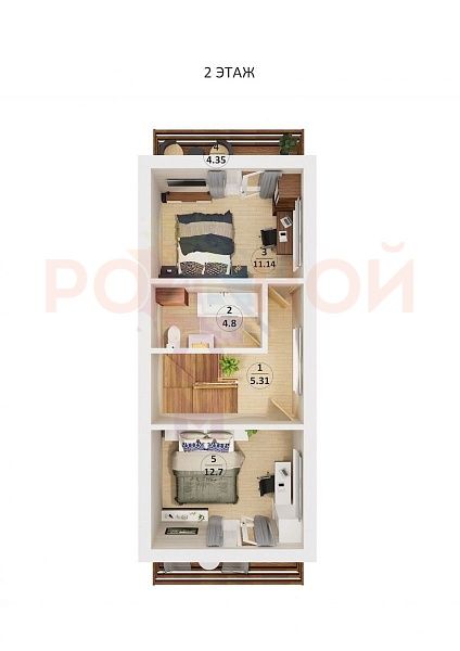 Дом 110 кв.м в Литвиново Парк. Участок 2554 Дом 110 кв.м в Литвиново Парк. Участок 2554
