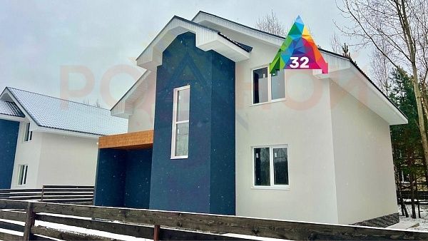 Купить готовый 2 этажный дом из газоблока (газобетона) 150 м2 с участком 6.5 соток в коттеджном поселке ЭКО-Парк Воскресенские берега, Московская Область | Родной Дом