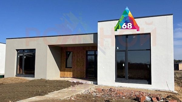 Купить готовый 1 этажный дом из камня 165 м2 с участком 6 соток в коттеджном поселке Афинеево Парк, Московская Область | Родной Дом