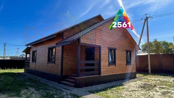 Дом 88 кв в Литвиново Парк. Участок 2561 Купить готовый 1 этажный дом из бруса 88 м2 с участком 6.59 соток в коттеджном поселке Литвиново Парк, Московская Область | Родной Дом