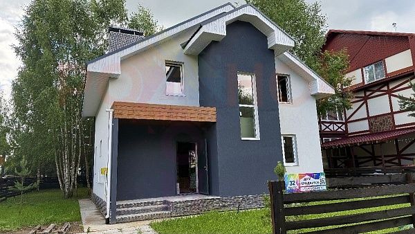 Купить готовый 2 этажный дом из газоблока (газобетона) 150 м2 с участком 6.5 соток в коттеджном поселке ЭКО-Парк Воскресенские берега, Московская Область | Родной Дом