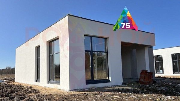 Купить готовый 1 этажный дом из камня 165 м2 с участком 6 соток в коттеджном поселке Афинеево Парк, Московская Область | Родной Дом