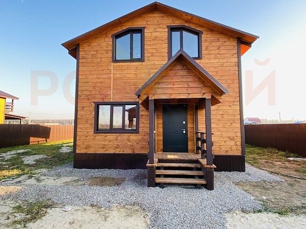Проект Дома "Вишня". Дом 120 кв.м Проект 2 этажного дома 120 кв.м. в Московской области | Родной Дом