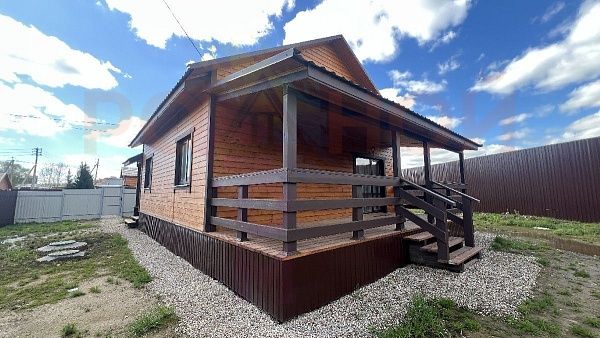 Купить готовый 1 этажный дом из бруса 88 м2 с участком 7.25 соток в коттеджном поселке Литвиново Парк, Московская Область | Родной Дом