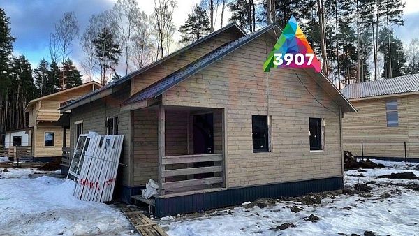 Купить готовый 1 этажный дом из бруса 88 м2 с участком 5.15 соток в коттеджном поселке Родное Пешково, Московская Область | Родной Дом