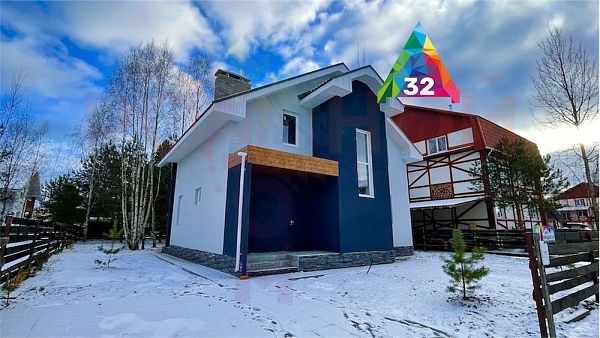 Дом 150 кв.м ЭКО-Парк Воскресенские берега. Участок 32 Купить готовый 2 этажный дом из газоблока (газобетона) 150 м2 с участком 6.5 соток в коттеджном поселке ЭКО-Парк Воскресенские берега, Московская Область | Родной Дом