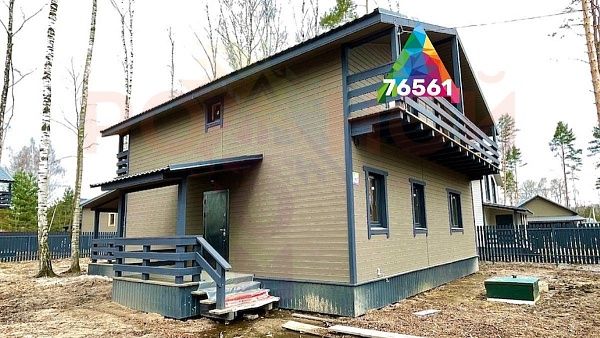 Купить готовый 2 этажный дом из бруса 181 м2 с участком 5.5 соток в коттеджном поселке Родное Пушкино, Московская Область | Родной Дом