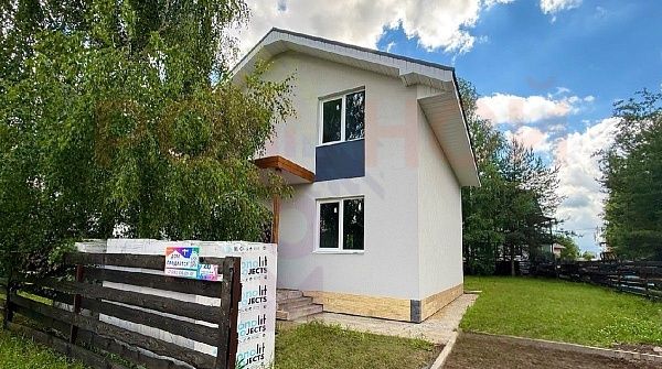 Купить готовый 2 этажный дом из камня 150 м2 с участком 6.21 соток в коттеджном поселке ЭКО-Парк Воскресенские берега, Московская Область | Родной Дом