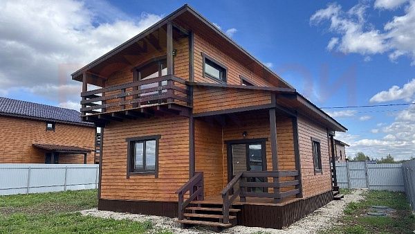 Дом 110 кв в Грин Парк. Участок 1160 Купить готовый 2 этажный дом из бруса 110 м2 с участком 8 соток в коттеджном поселке Грин Парк, Московская Область | Родной Дом