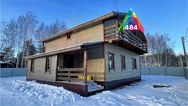 Дом 199 кв.м Воскресенское-2. Участок 484 Купить готовый 2 этажный дом из бруса 199 м2 с участком 7.66 соток в коттеджном поселке Воскресенское-2, Московская Область | Родной Дом