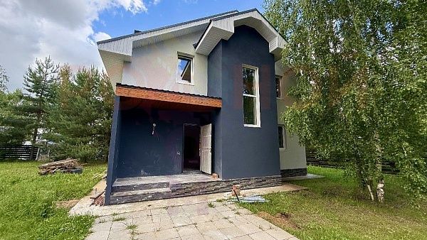 Купить готовый 2 этажный дом из газоблока (газобетона) 150 м2 с участком 8.9 соток в коттеджном поселке ЭКО-Парк Воскресенские берега, Московская Область | Родной Дом